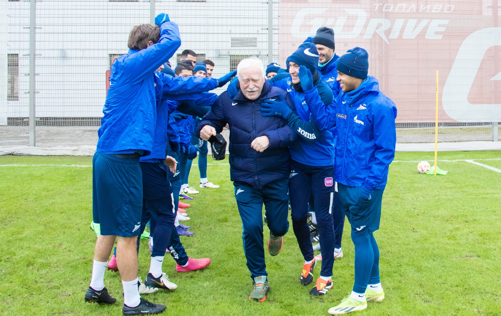 Открытая тренировка «Зенита» перед матчем с «Црвена Звезда»