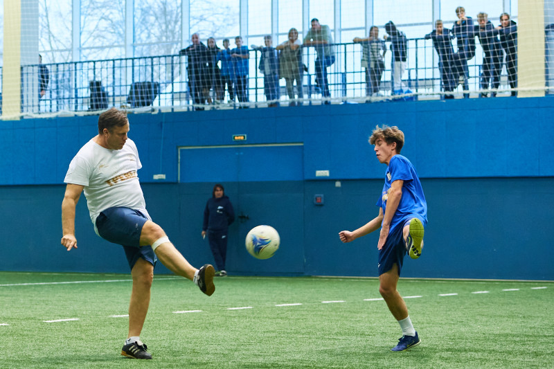 Выпускной «Зенита»-2007: матч «Игроки» — «Тренеры»