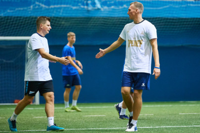 Выпускной «Зенита»-2007: матч «Игроки» — «Тренеры»