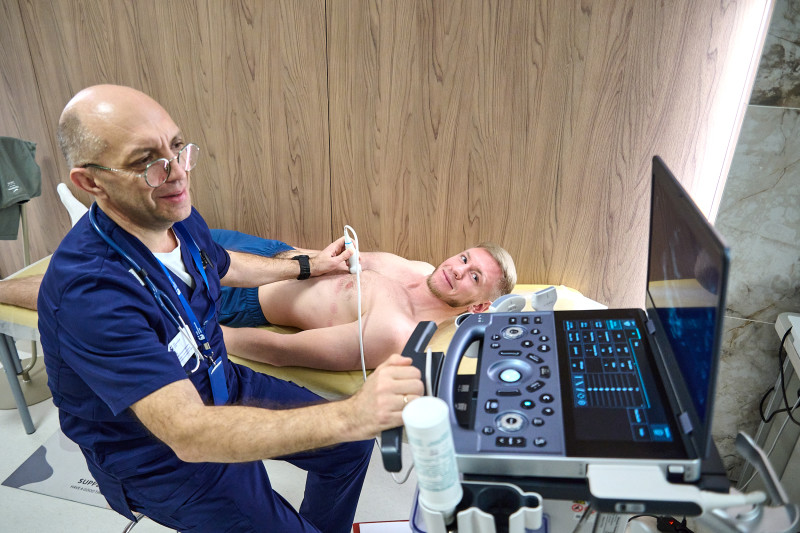 Медосмотр основного состава «Зенит» в клинике «Белоостров»: день первый