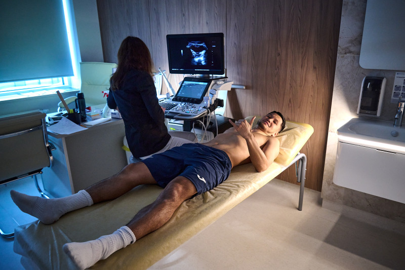 Медосмотр основного состава «Зенит» в клинике «Белоостров»: день первый