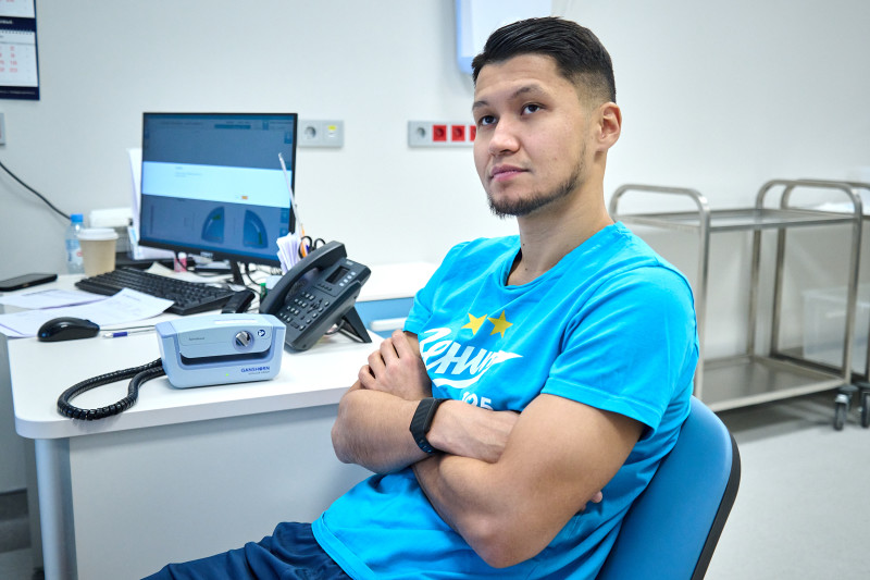 Медосмотр основного состава «Зенит» в клинике «Белоостров»: день первый