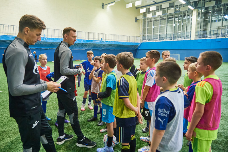 Просмотр игроков 2015 г.р. в «Газпром»-Академии