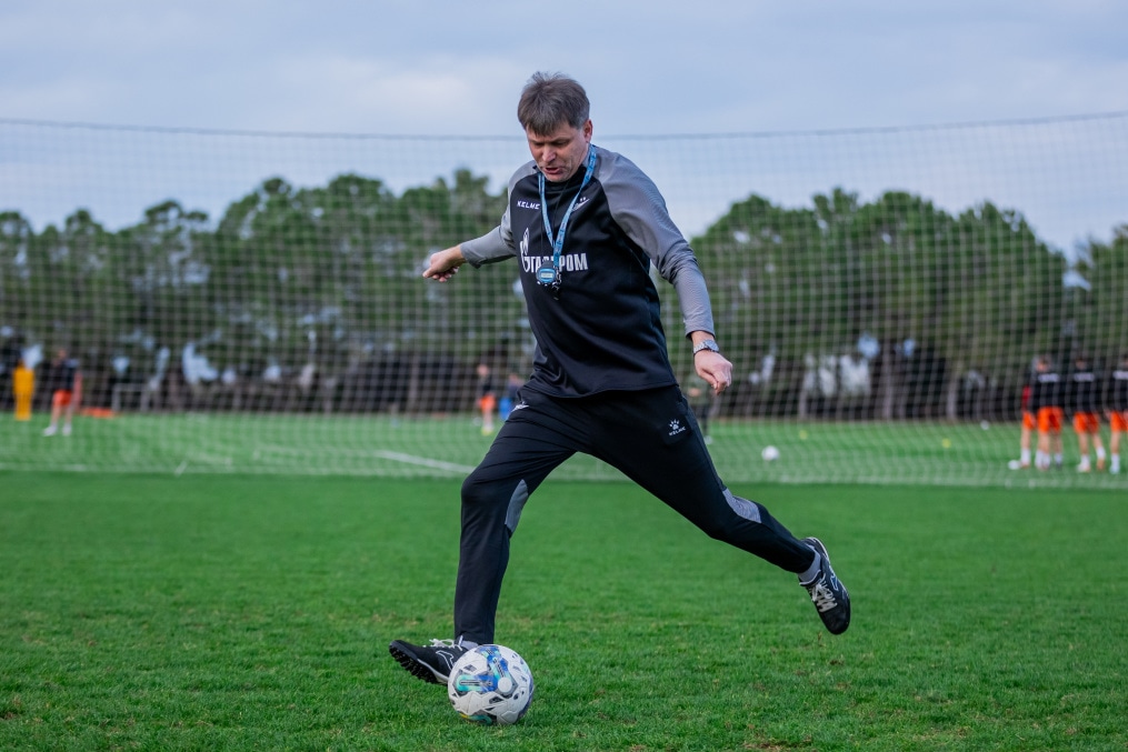 Первые учебно-тренировочные сборы «Зенита»-м в Турции: 30 января, вечерняя тренировка