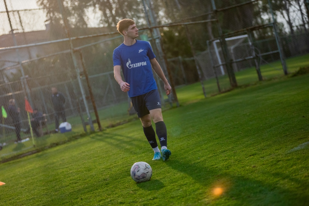 Первые учебно-тренировочные сборы «Зенита»-м в Турции: 30 января, вечерняя тренировка