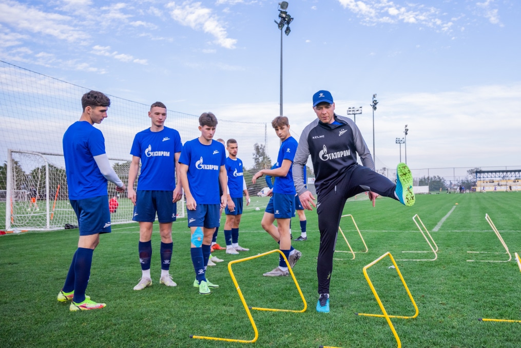 Первые учебно-тренировочные сборы «Зенита»-м в Турции: 30 января, вечерняя тренировка