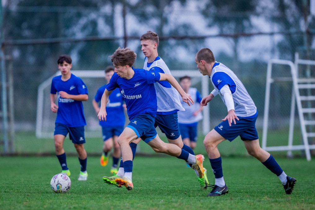 Первые учебно-тренировочные сборы «Зенита»-м в Турции: 30 января, вечерняя тренировка