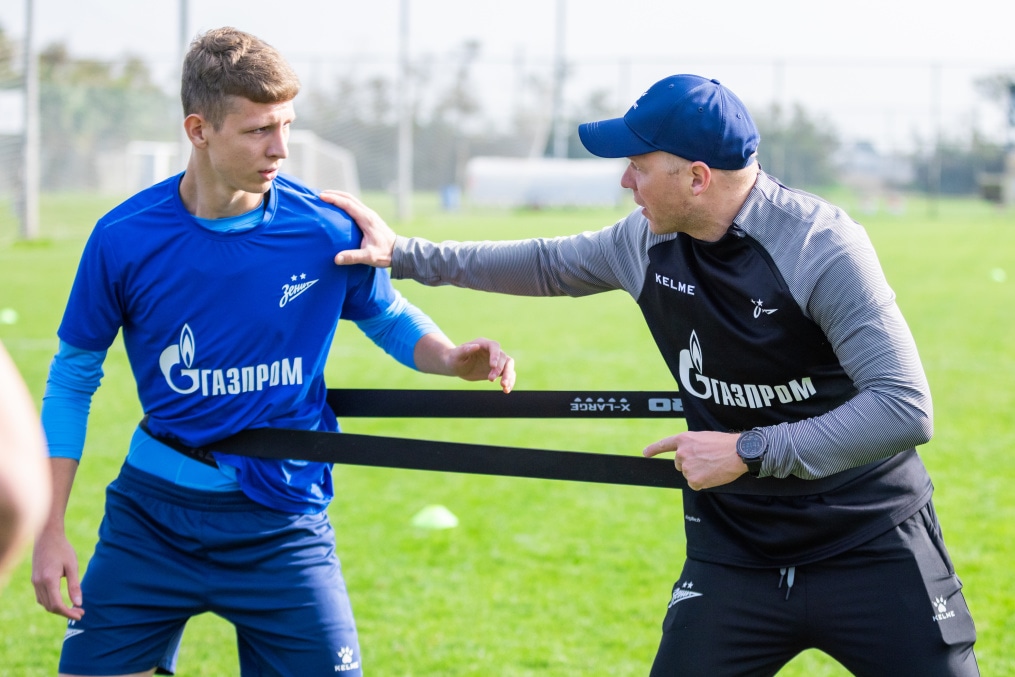 Первые учебно-тренировочные сборы «Зенита»-м в Турции: 4 февраля, утренняя тренировка