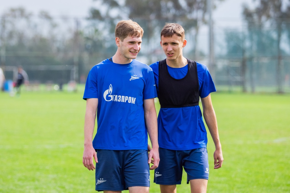 Первые учебно-тренировочные сборы «Зенита»-м в Турции: 4 февраля, утренняя тренировка