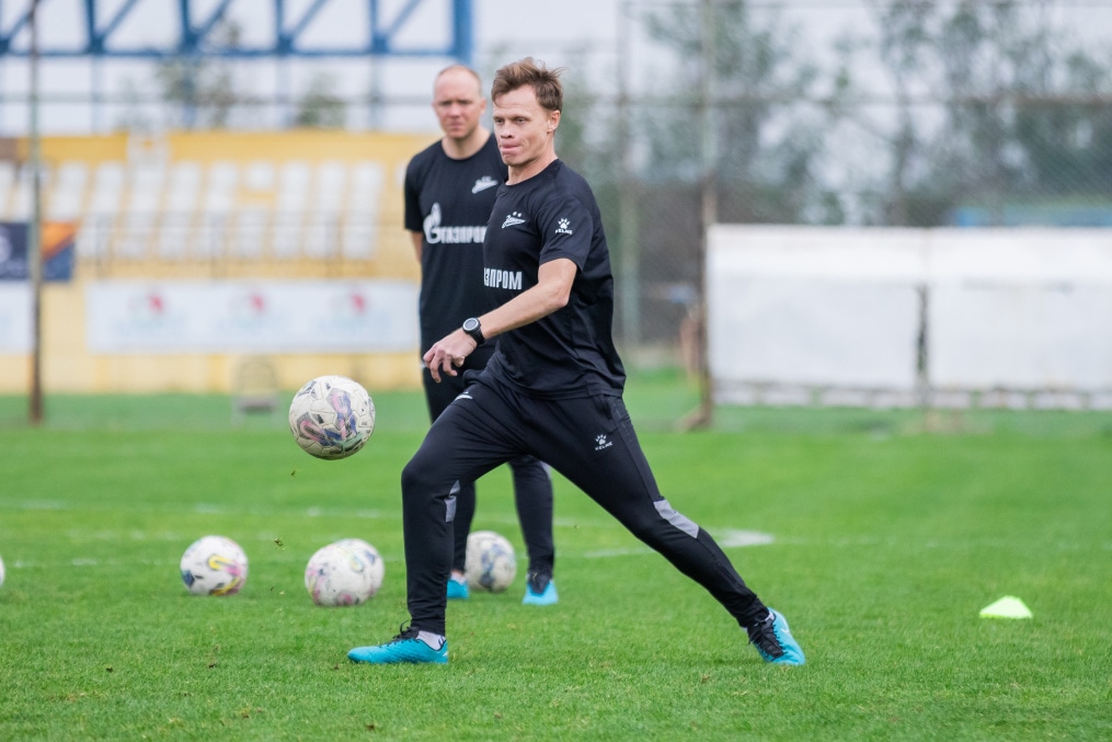 Первые учебно-тренировочные сборы «Зенита»-м в Турции: 4 февраля, утренняя тренировка