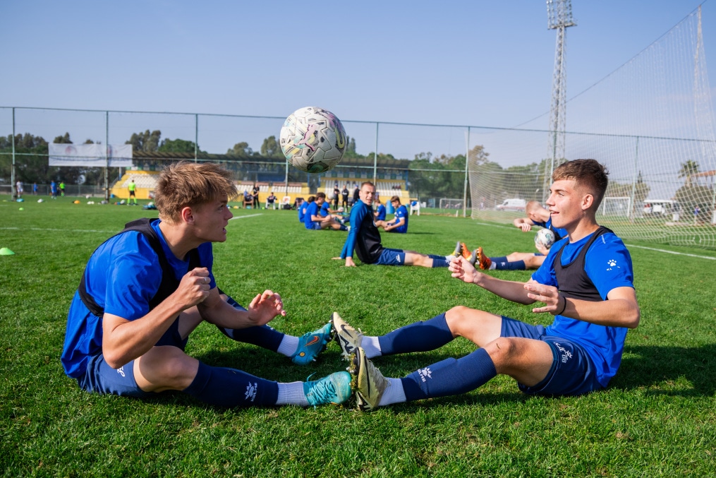 Первые учебно-тренировочные сборы «Зенита»-м в Турции: 4 февраля, утренняя тренировка