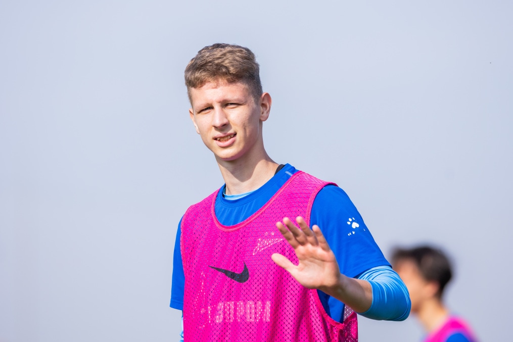 Первые учебно-тренировочные сборы «Зенита»-м в Турции: 4 февраля, утренняя тренировка