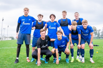 Первые учебно-тренировочные сборы «Зенита»-м в Турции: 4 февраля, утренняя тренировка