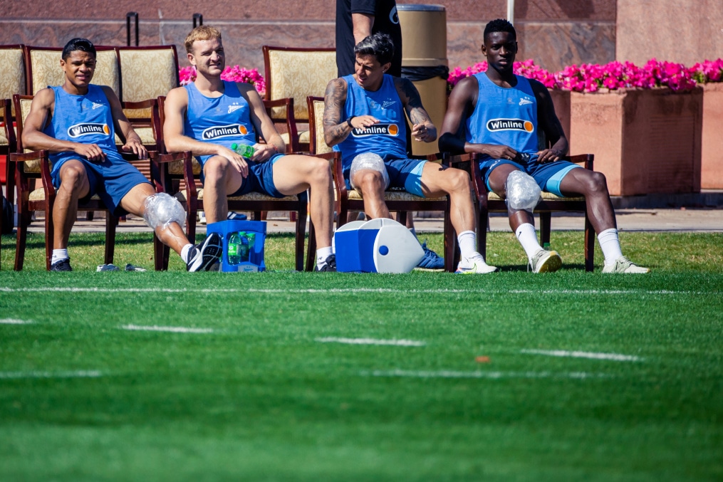 Зимние «Газпром» — тренировочные сборы 2025: 5 февраля, утренняя тренировка