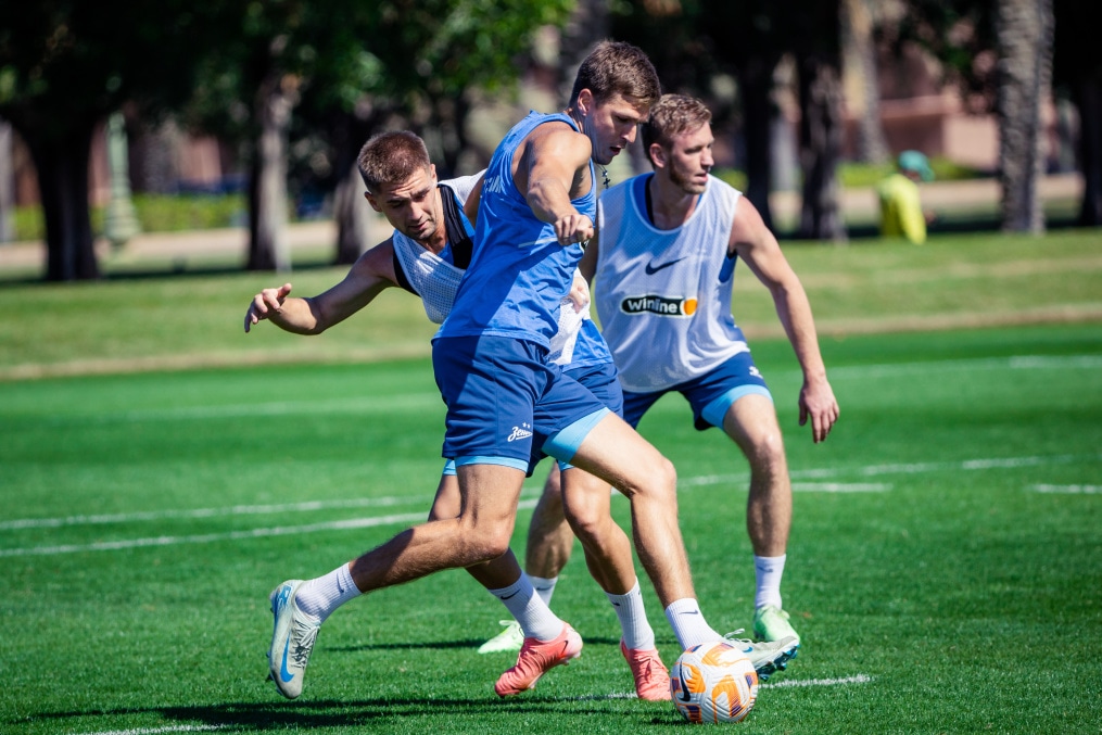 Зимние «Газпром» — тренировочные сборы 2025: 5 февраля, утренняя тренировка