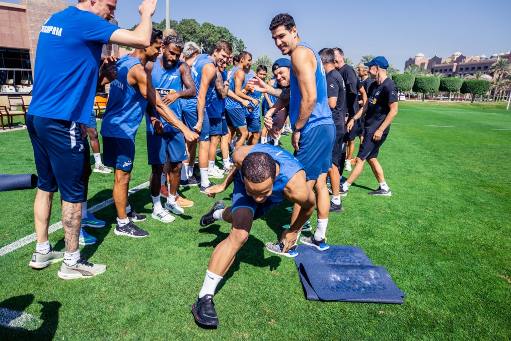 Зимние «Газпром» — тренировочные сборы 2025: 23 февраля, утренняя тренировка