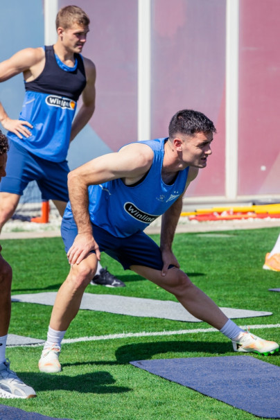 Зимние «Газпром» — тренировочные сборы 2025: 23 февраля, утренняя тренировка