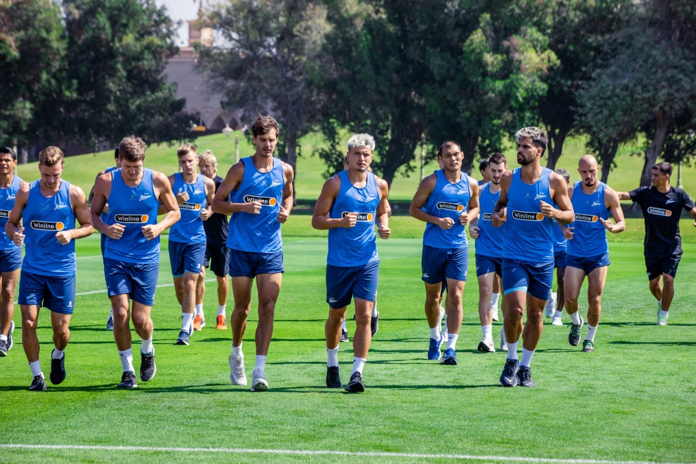 Зимние «Газпром» — тренировочные сборы 2025: 23 февраля, утренняя тренировка