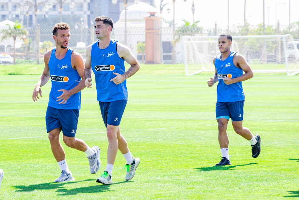 Зимние «Газпром» — тренировочные сборы 2025: 23 февраля, утренняя тренировка