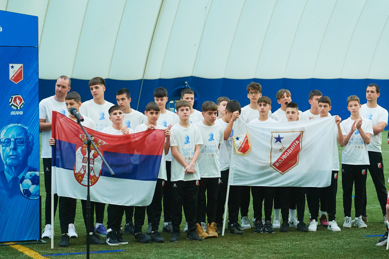 Церемония награждения победителей XI Международного турнира Кубок Бесова