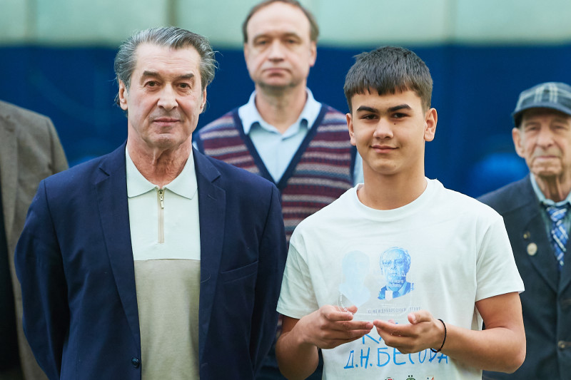 Церемония награждения победителей XI Международного турнира Кубок Бесова