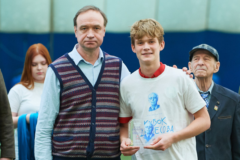 Церемония награждения победителей XI Международного турнира Кубок Бесова