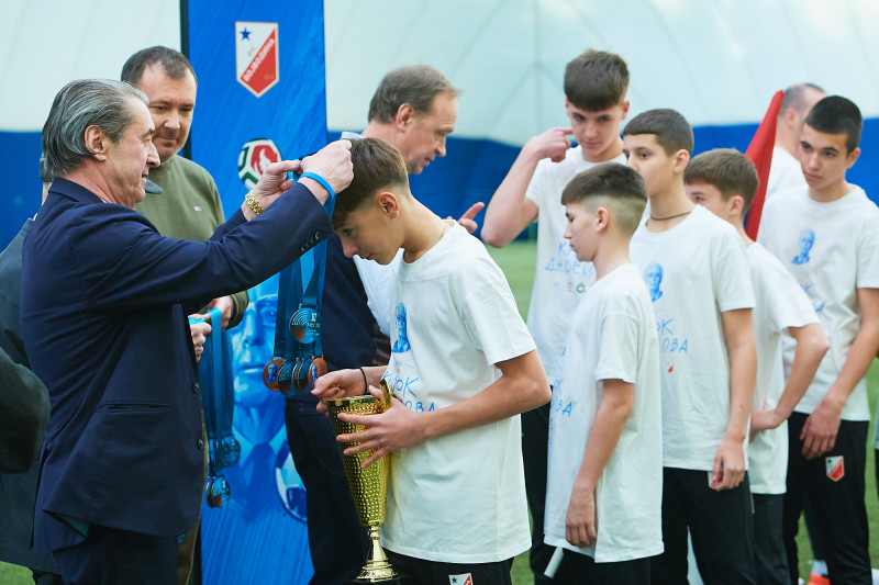 Церемония награждения победителей XI Международного турнира Кубок Бесова