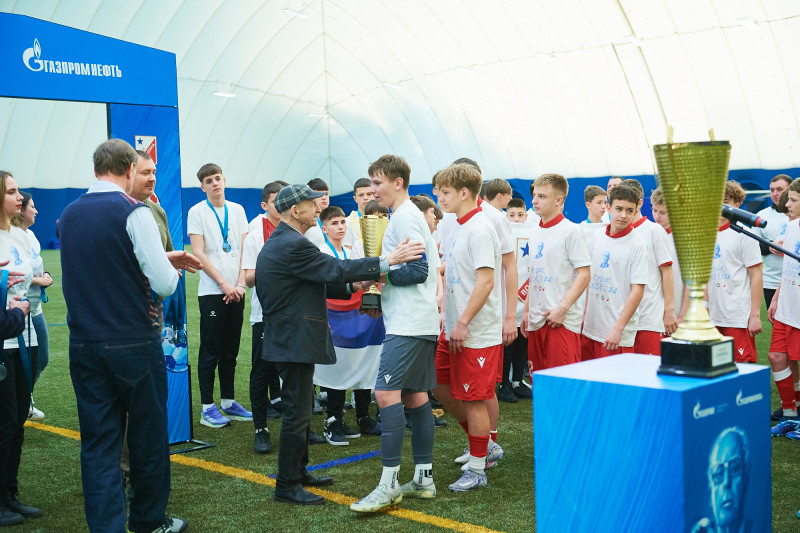Церемония награждения победителей XI Международного турнира Кубок Бесова