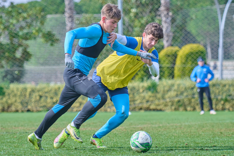 Вторые учебно-тренировочные сборы «Зенита»-м в Турции: 25 февраля, утренняя тренировка на поле