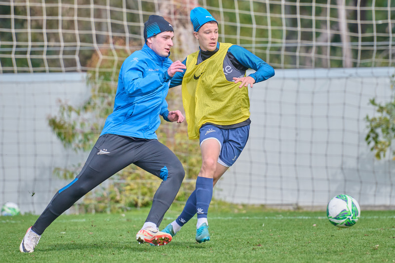 Вторые учебно-тренировочные сборы «Зенита»-м в Турции: 25 февраля, утренняя тренировка на поле
