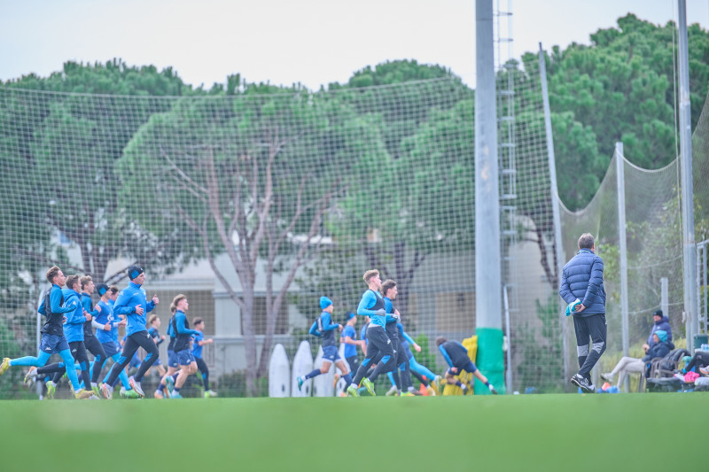 Вторые учебно-тренировочные сборы «Зенита»-м в Турции: 25 февраля, утренняя тренировка на поле