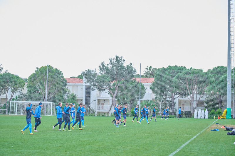 Вторые учебно-тренировочные сборы «Зенита»-м в Турции: 25 февраля, утренняя тренировка на поле