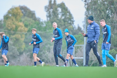 Вторые учебно-тренировочные сборы «Зенита»-м в Турции: 25 февраля, утренняя тренировка на поле