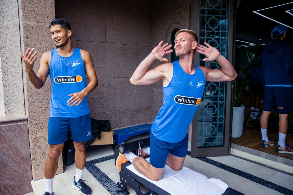 Зимние «Газпром» — тренировочные сборы 2025: 25 февраля, утренняя тренировка