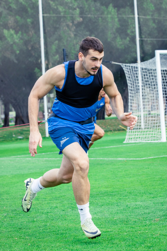 Зимние «Газпром» — тренировочные сборы 2025: 25 февраля, утренняя тренировка