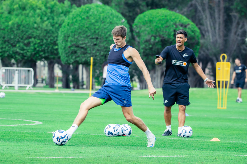 Зимние «Газпром» — тренировочные сборы 2025: 25 февраля, утренняя тренировка