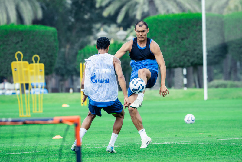 Зимние «Газпром» — тренировочные сборы 2025: 25 февраля, утренняя тренировка