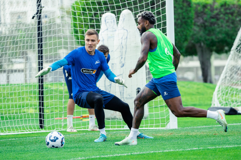 Зимние «Газпром» — тренировочные сборы 2025: 25 февраля, утренняя тренировка