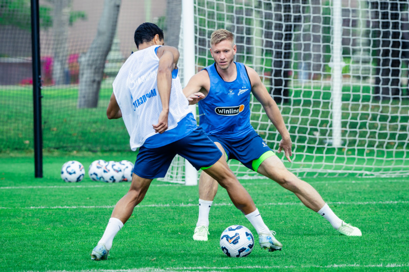 Зимние «Газпром» — тренировочные сборы 2025: 25 февраля, утренняя тренировка