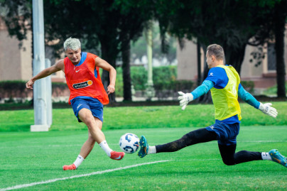 Зимние «Газпром» — тренировочные сборы 2025: 25 февраля, утренняя тренировка