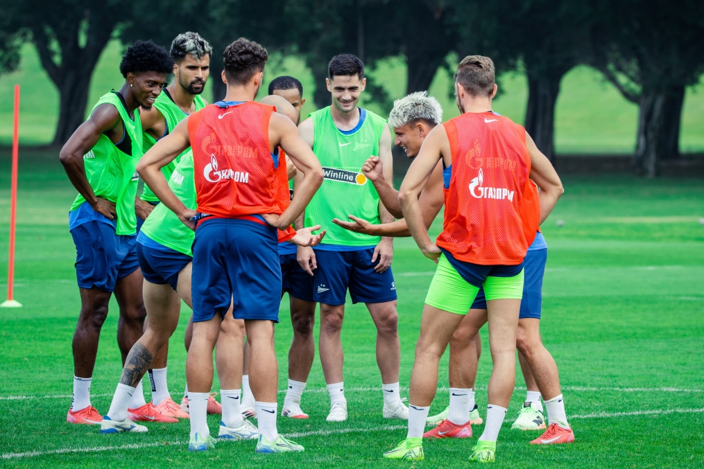 Зимние «Газпром» — тренировочные сборы 2025: 25 февраля, утренняя тренировка