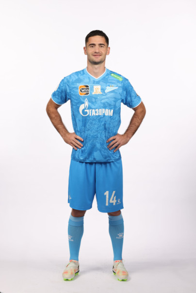 Фотосессия игроков основного состава футбольной команды «Зенит» сезона 2024/2025