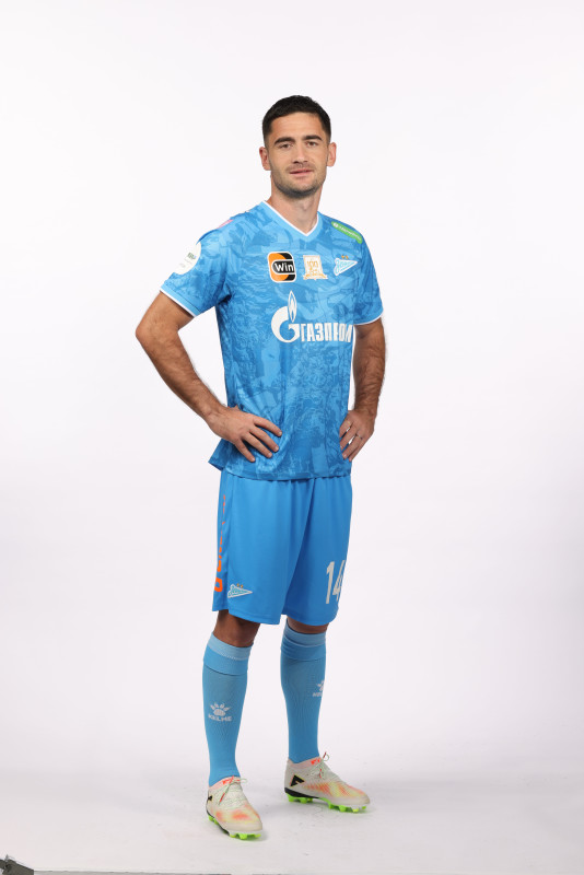 Фотосессия игроков основного состава футбольной команды «Зенит» сезона 2024/2025