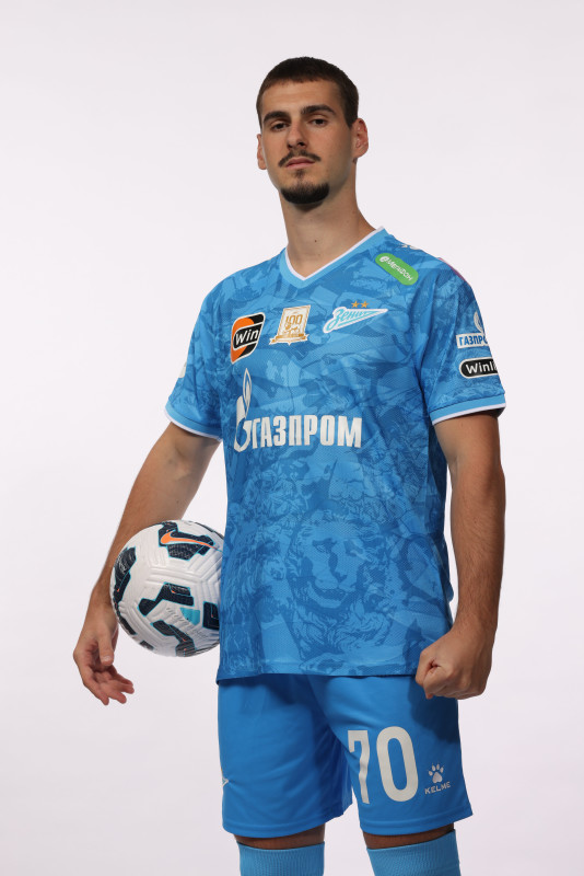 Фотосессия игроков основного состава футбольной команды «Зенит» сезона 2024/2025