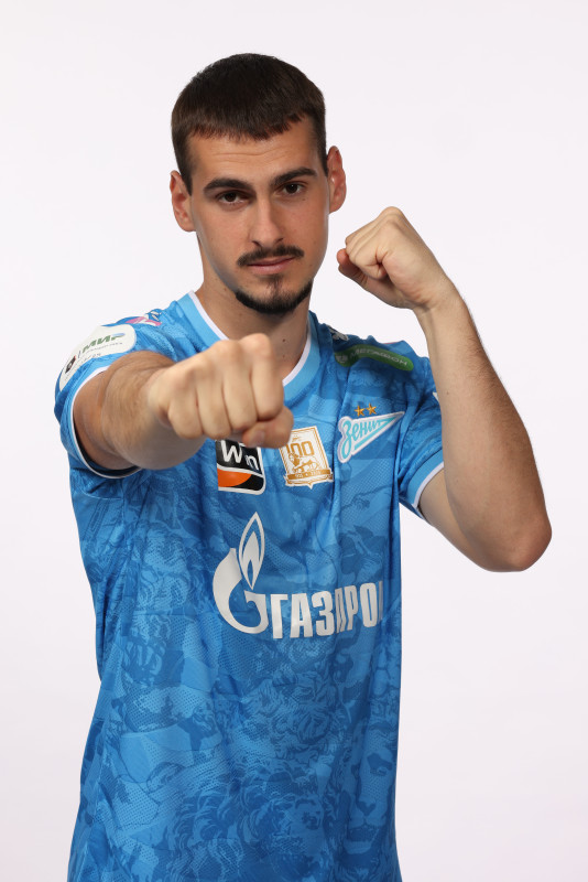 Фотосессия игроков основного состава футбольной команды «Зенит» сезона 2024/2025