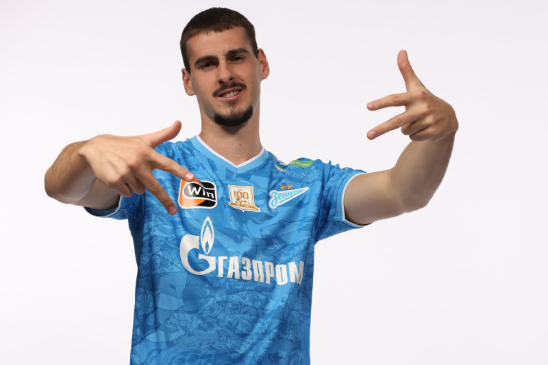 Фотосессия игроков основного состава футбольной команды «Зенит» сезона 2024/2025