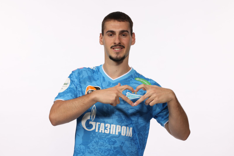 Фотосессия игроков основного состава футбольной команды «Зенит» сезона 2024/2025