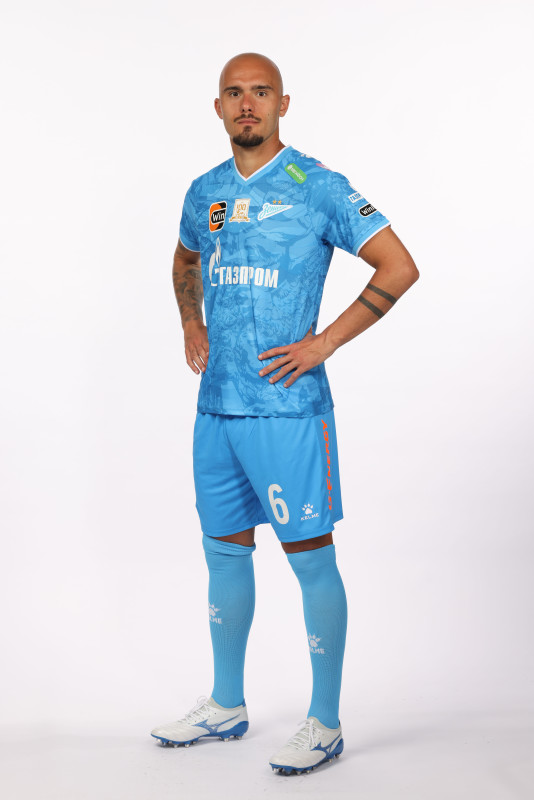 Фотосессия игроков основного состава футбольной команды «Зенит» сезона 2024/2025