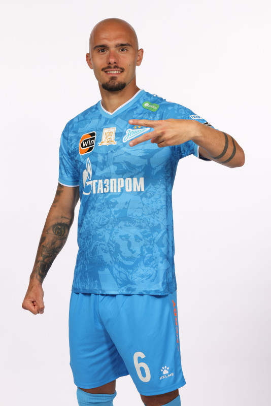 Фотосессия игроков основного состава футбольной команды «Зенит» сезона 2024/2025