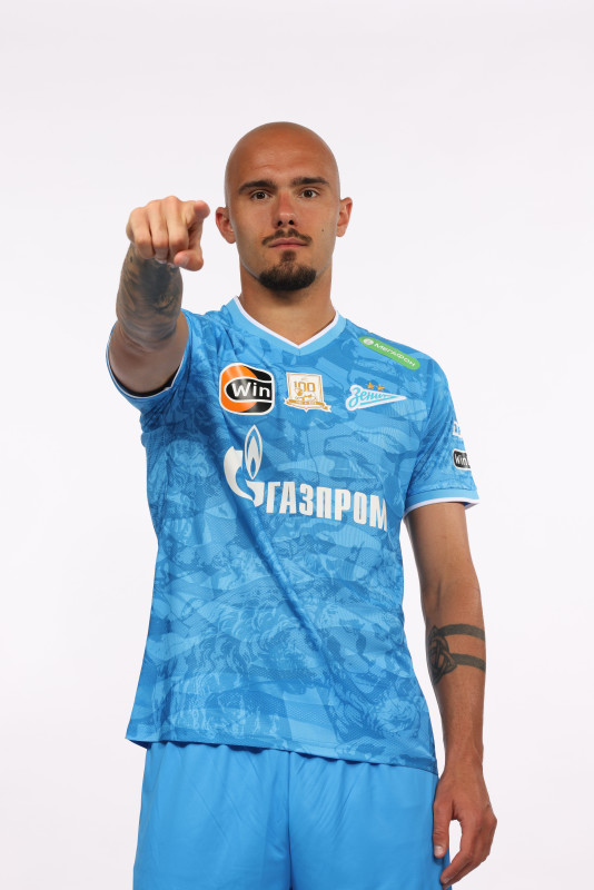 Фотосессия игроков основного состава футбольной команды «Зенит» сезона 2024/2025